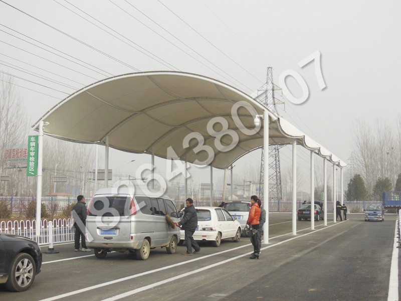 膜结构车棚