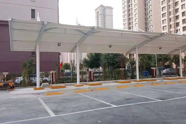 膜结构充电桩